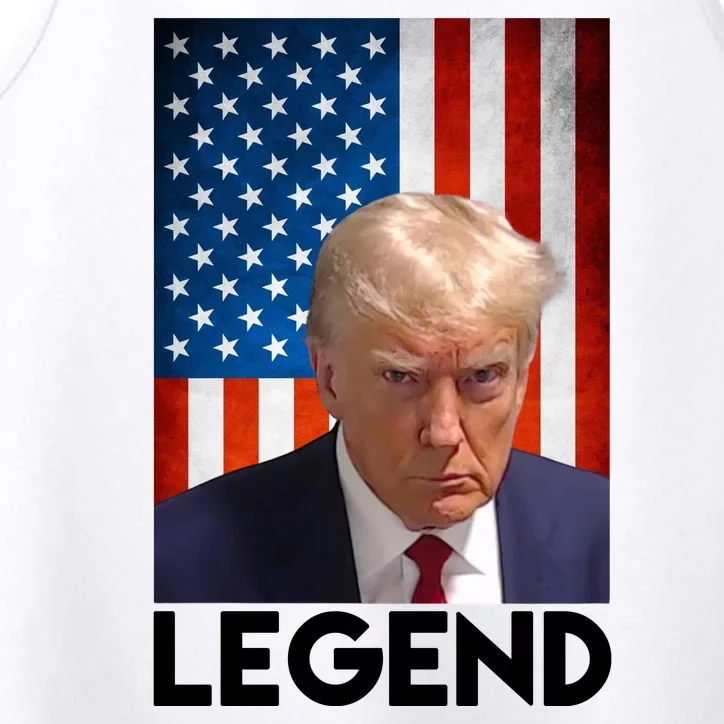 President Trump Legend American Flag Performance Tank