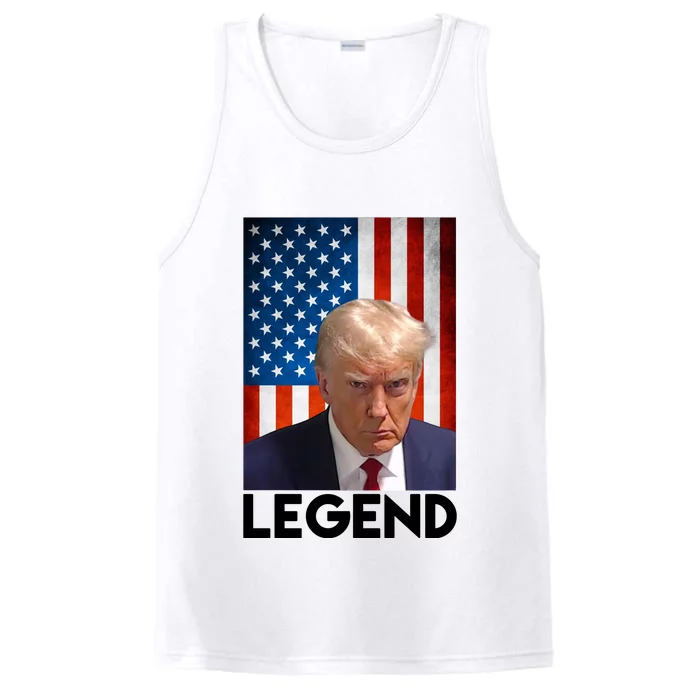 President Trump Legend American Flag Performance Tank