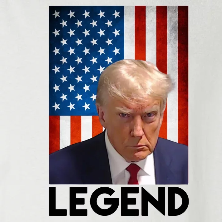 President Trump Legend American Flag Toddler Long Sleeve Shirt