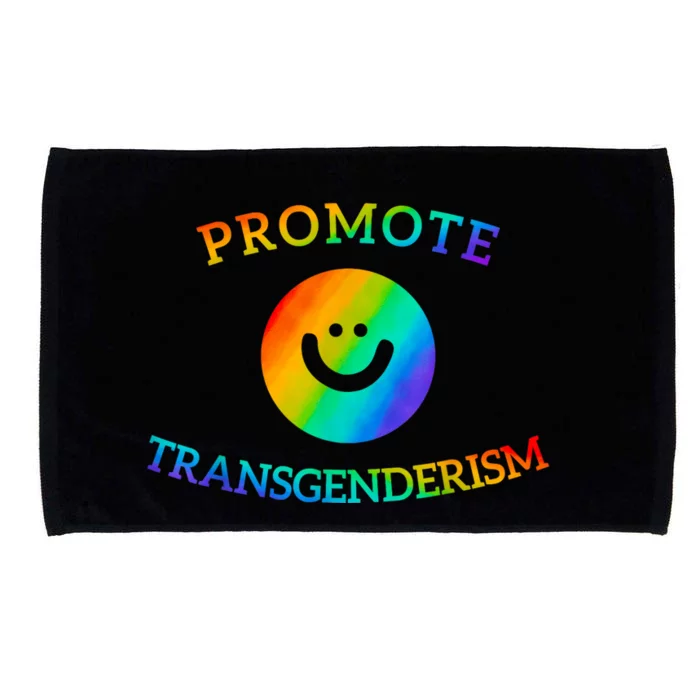 Promote Transgenderism LGBT Microfiber Hand Towel