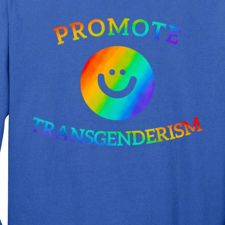 Promote Transgenderism LGBT Tall Long Sleeve T-Shirt