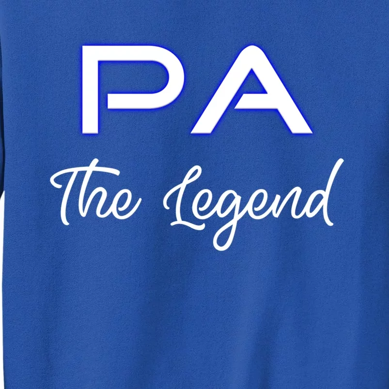 Pa The Legend Fathers Day Daddy Pop American Dad Cool Gift Tall Sweatshirt