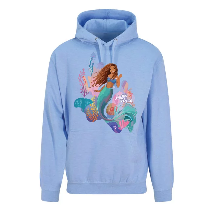 Princess The Little Mermaid Ariel Find Your Voice Unisex Surf Hoodie