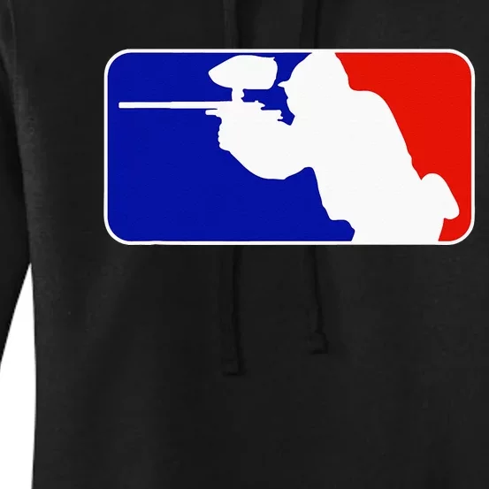 PAINTBALL TOURNAMENT LEAGUE PLAYER MAJOR Women's Pullover Hoodie