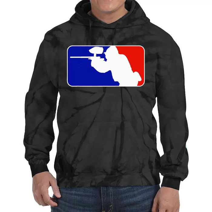 PAINTBALL TOURNAMENT LEAGUE PLAYER MAJOR Tie Dye Hoodie