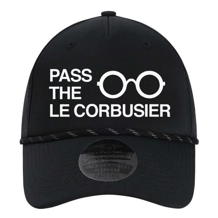 Pass the Le Corbusier Architect White Performance The Dyno Cap