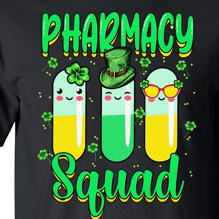 Pharmacy Tech Love St Patricks Day Gnome Leopard Tall T-Shirt