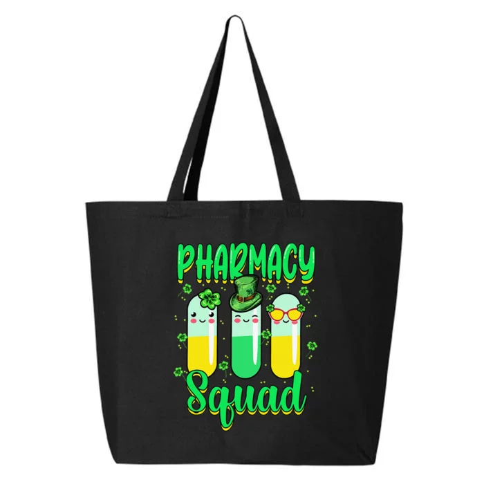 Pharmacy Tech Love St Patricks Day Gnome Leopard 25L Jumbo Tote