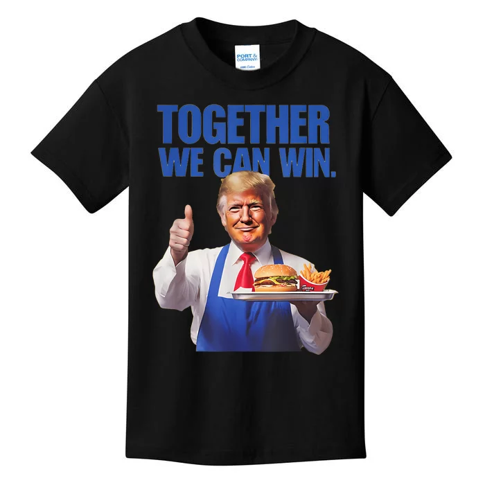 President Trump Makes French Fries Kids T-Shirt