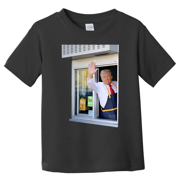 President Trump Makes French Fries Toddler T-Shirt