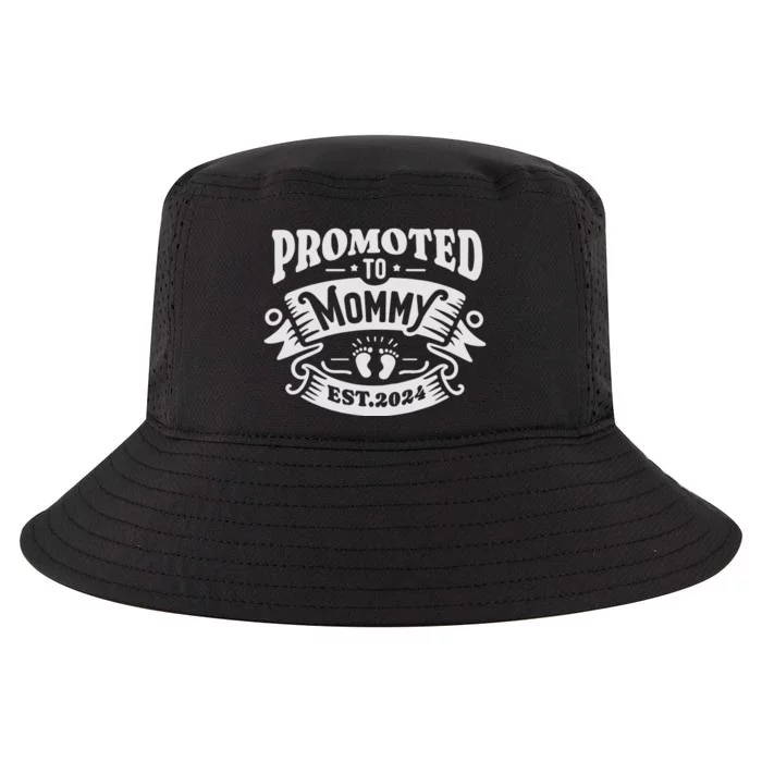 Promoted To Mommy 2024 Cute Cool Comfort Performance Bucket Hat