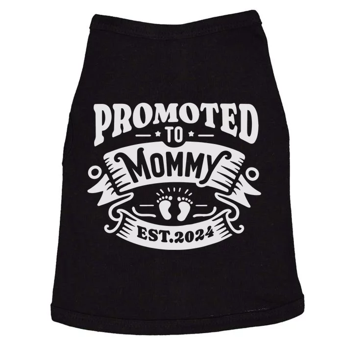 Promoted To Mommy 2024 Cute Doggie Tank