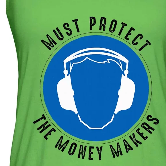 Protect The Money Makers Ladies Essential Flowy Tank