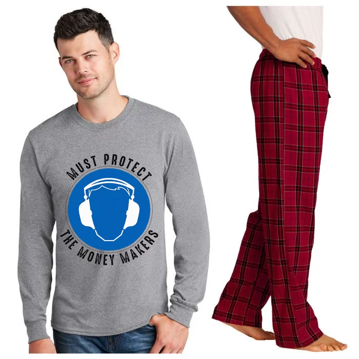 Protect The Money Makers Long Sleeve Pajama Set