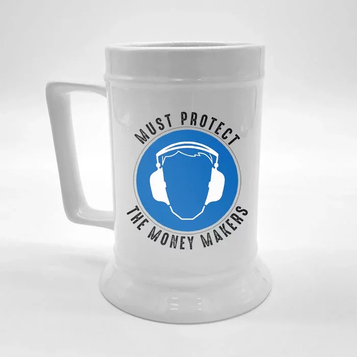 Protect The Money Makers Front & Back Beer Stein