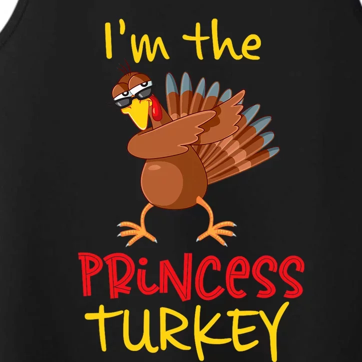 Princess Turkey Matching Family Group Thanksgiving Party Performance Tank