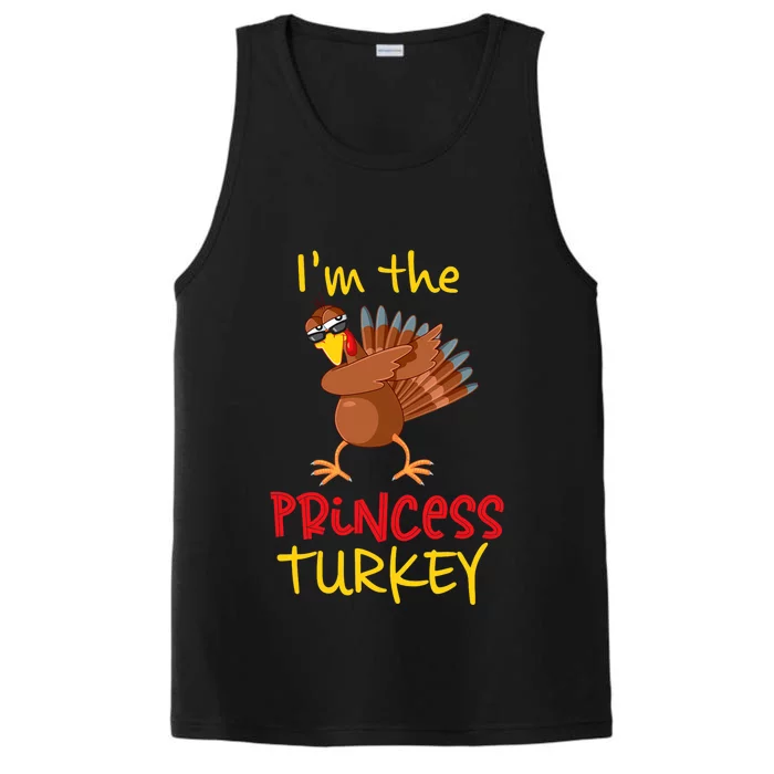 Princess Turkey Matching Family Group Thanksgiving Party Performance Tank