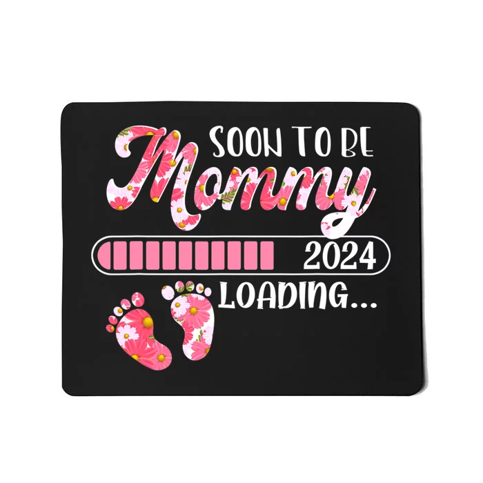 Promoted To Mommy Est 2024 New Mom First Mommy Mousepad