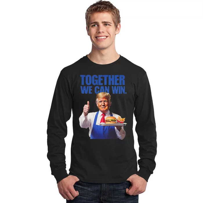 President Trump Makes French Fries Tall Long Sleeve T-Shirt