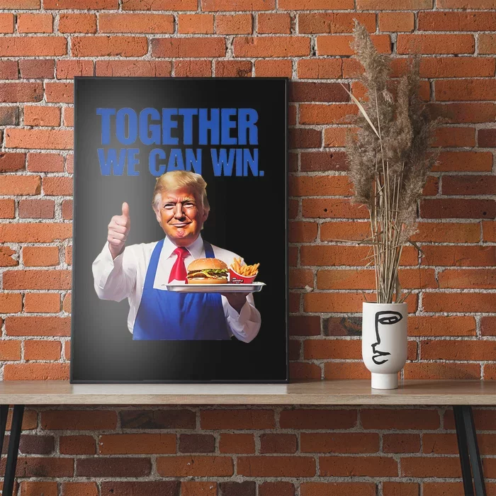 President Trump Makes French Fries Poster