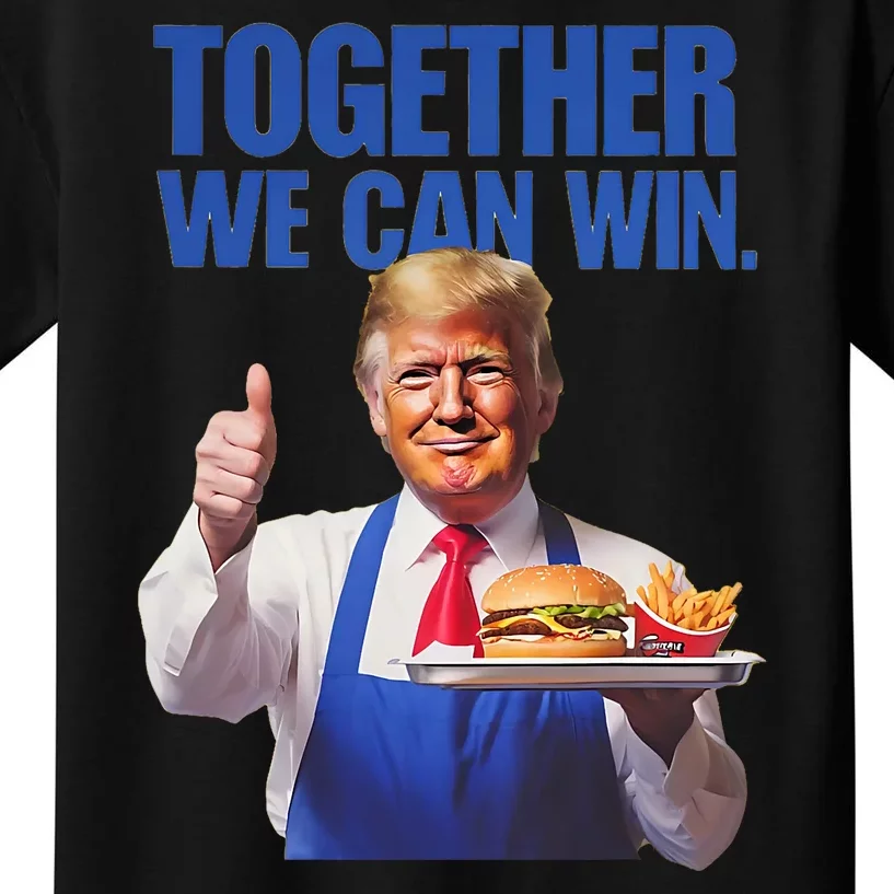 President Trump Makes French Fries Kids T-Shirt