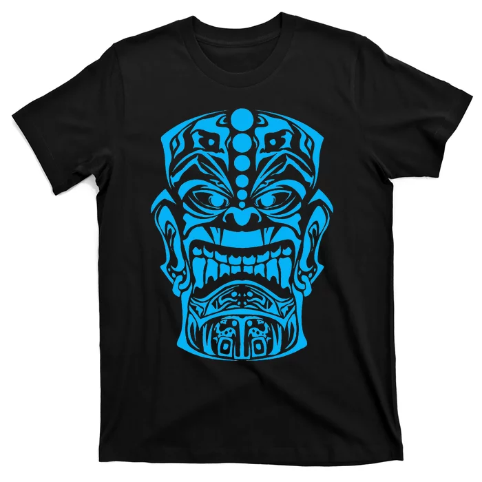 Polynesian Tiki Maori Hawaiian Tribal T-Shirt