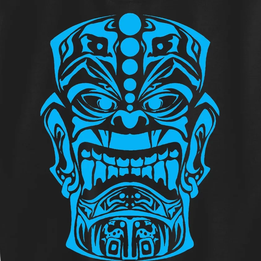 Polynesian Tiki Maori Hawaiian Tribal Kids Sweatshirt