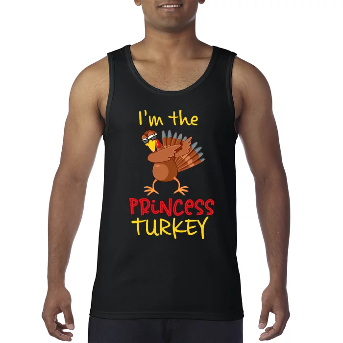 Princess Turkey Matching Family Group Thanksgiving Party Tank Top