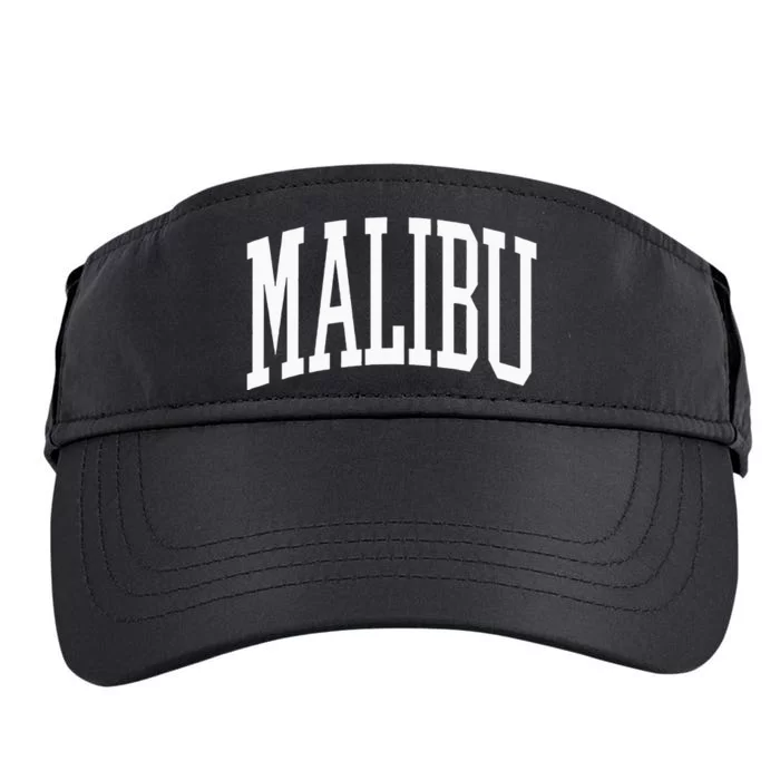 Preppy Trendy Malibu California Adult Drive Performance Visor