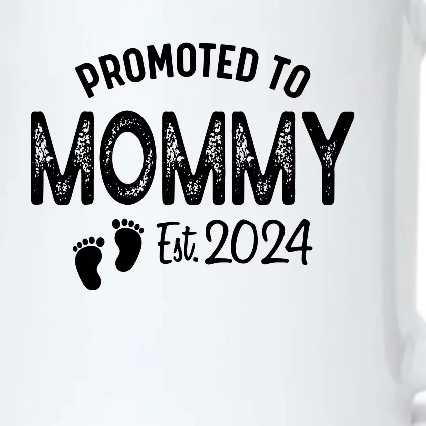 Promoted To Mommy 2024 Soon To Be Mama Funny New Mom Black Color Changing Mug