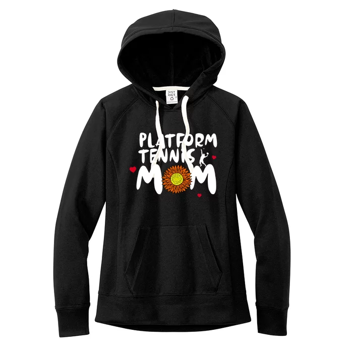 Platform Tennis Mom Cute Platform Tennis Cool Gift Women's Fleece Hoodie