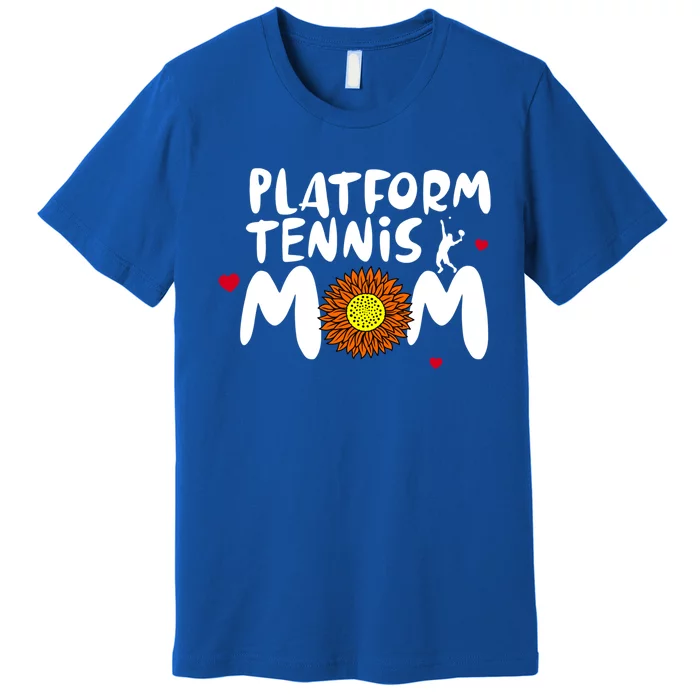 Platform Tennis Mom Cute Platform Tennis Cool Gift Premium T-Shirt