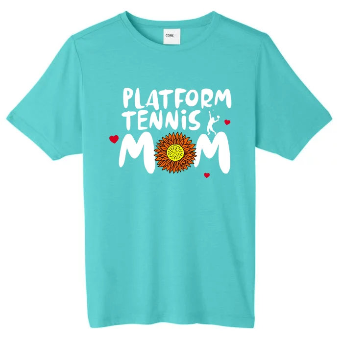 Platform Tennis Mom Cute Platform Tennis Cool Gift ChromaSoft Performance T-Shirt