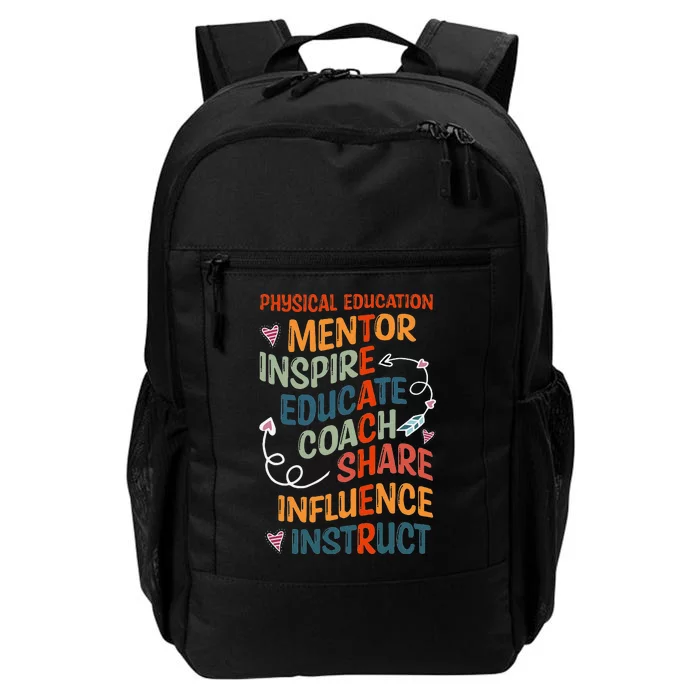 Pe Teacher Mentor Physical Education Teacher Outfit Daily Commute Backpack