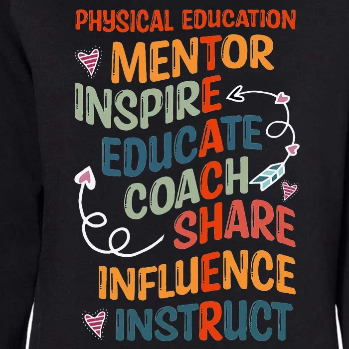 Pe Teacher Mentor Physical Education Teacher Outfit Womens California Wash Sweatshirt