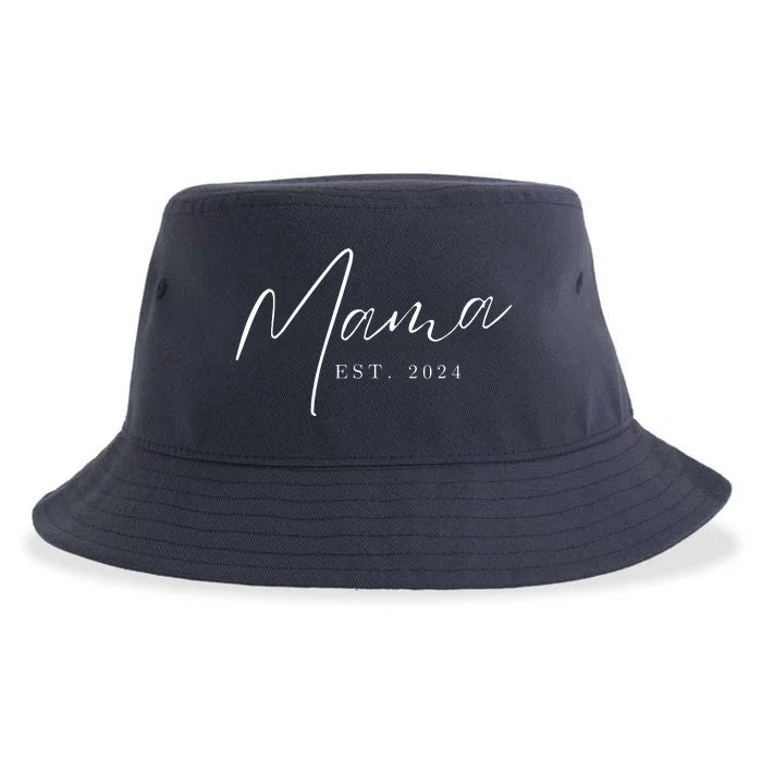 Promoted To Mommy Mothers Day Mom 2024 Sustainable Bucket Hat