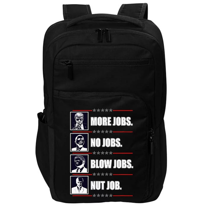 Political Trump More Jobs Obama Clinton Biden Impact Tech Backpack