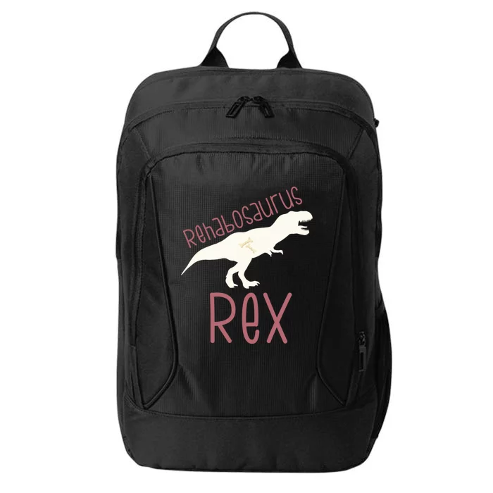 Physical Therapy Month Occupational Rehab Assistant Dinosaur Gift City Backpack