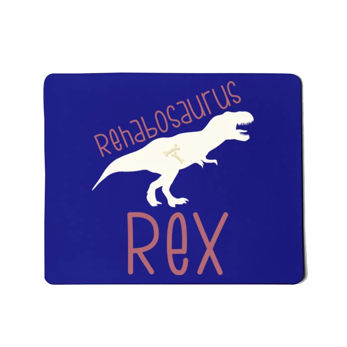 Physical Therapy Month Occupational Rehab Assistant Dinosaur Gift Mousepad