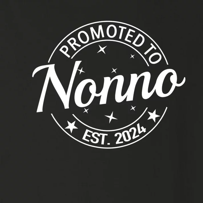 Promoted To Nonno 2024 Soon To Be Pregnancy Baby Reveal Toddler Long Sleeve Shirt