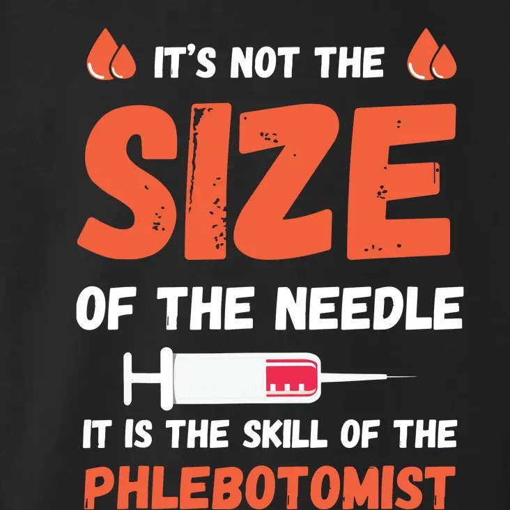 Phlebotomist The Needle Skill Phlebotomy Doctor Hospital Toddler Hoodie