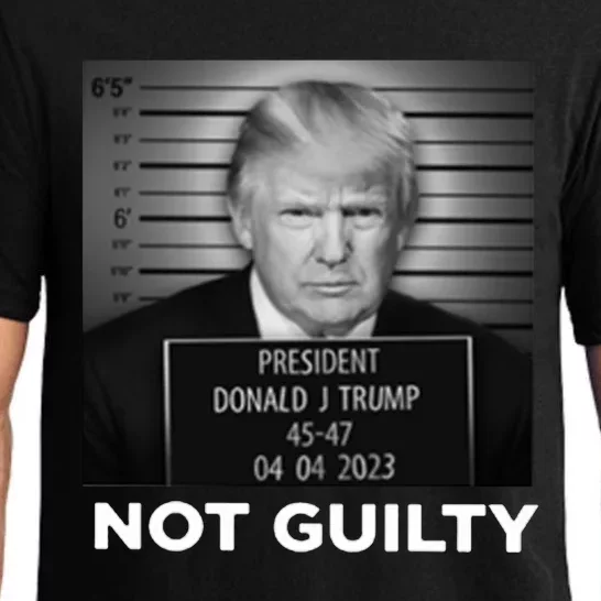 President Trump Not Guilty Pajama Set