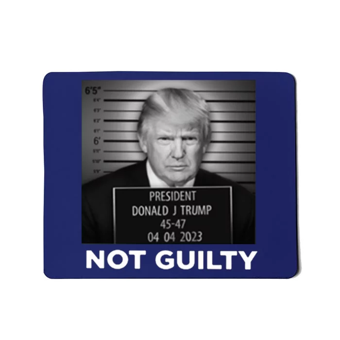 President Trump Not Guilty Mousepad