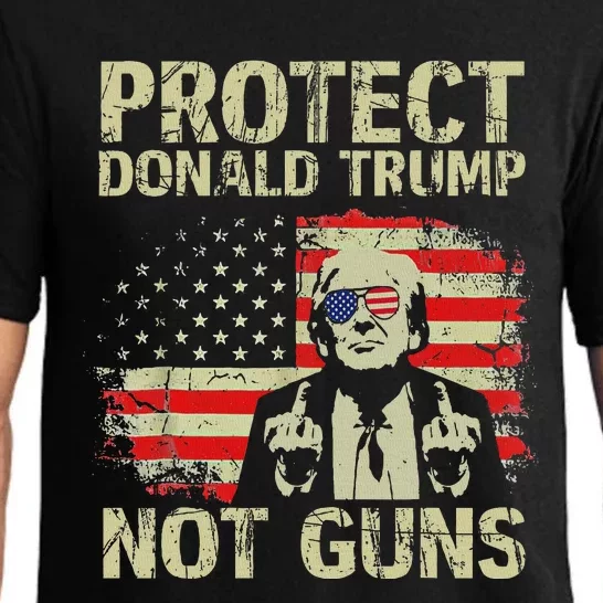 Protect Trump Not Guns Strong Support Pajama Set