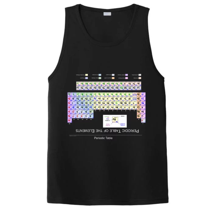 Period Table Of The Elements CheatShirt Performance Tank