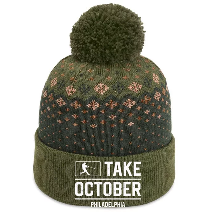 Philly Take October Philadelphia The Baniff Cuffed Pom Beanie