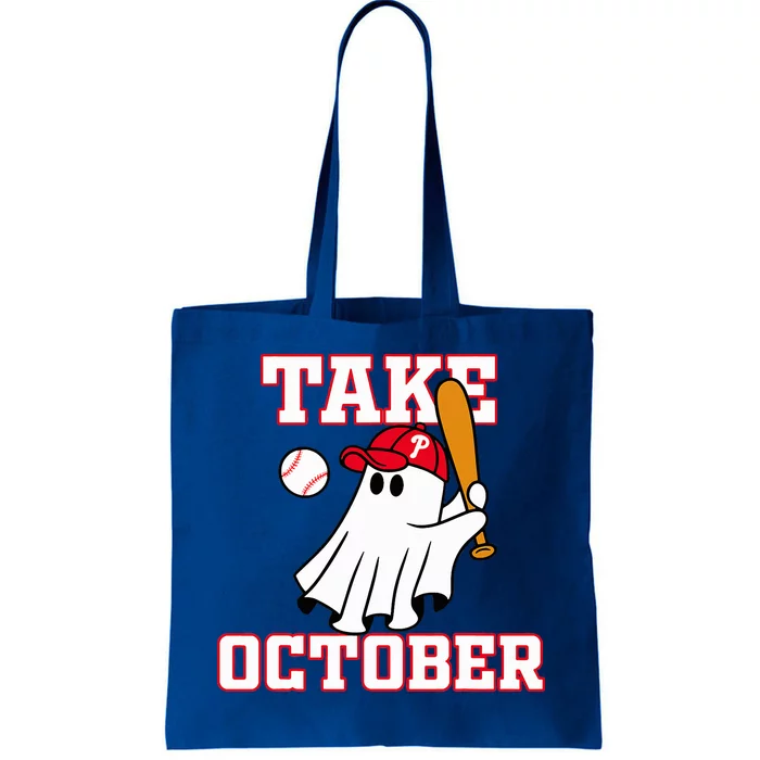 Philly Take October Philadelphia Ghost Baseball Tote Bag