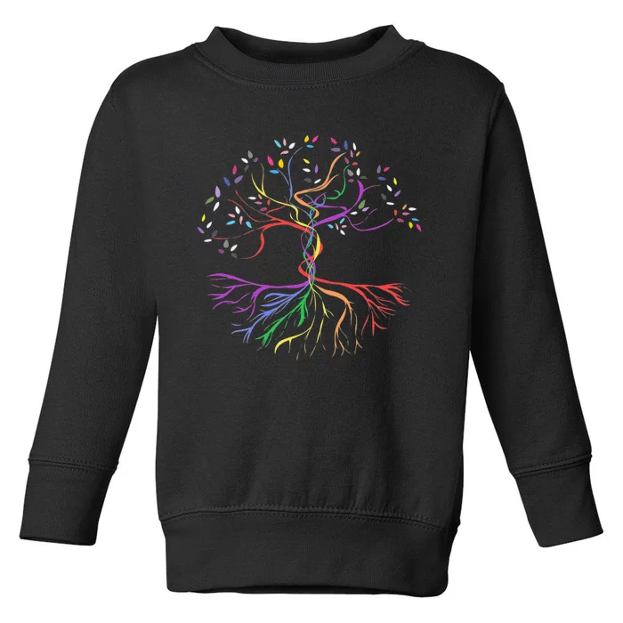 Pride Tree Of Life Toddler Sweatshirt