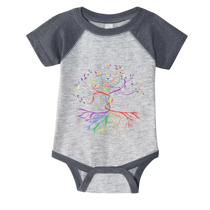 Pride Tree Of Life Infant Baby Jersey Bodysuit