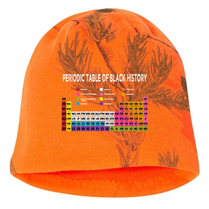 Periodic Table Of Black History African American Gift Kati - Camo Knit Beanie